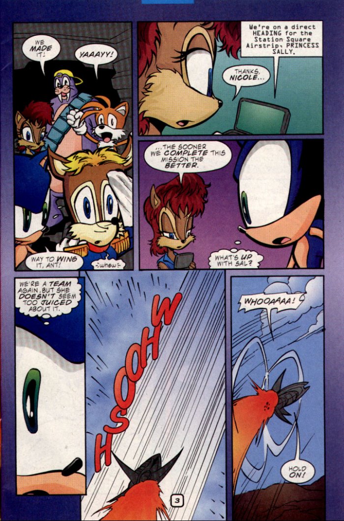 Sonic - Archie Adventure Series April 2002 Page 3